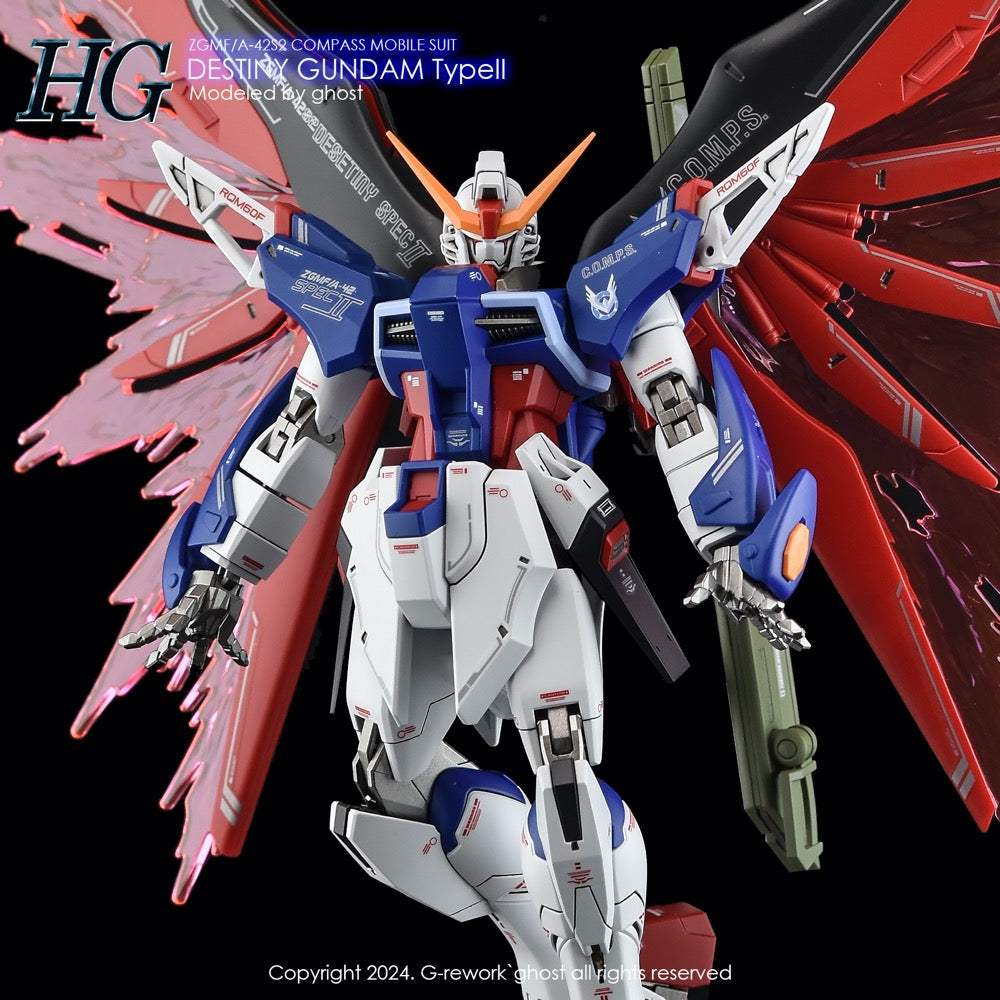 G-Rework CD-H224 Premium Decal for HG Destiny Spec 2