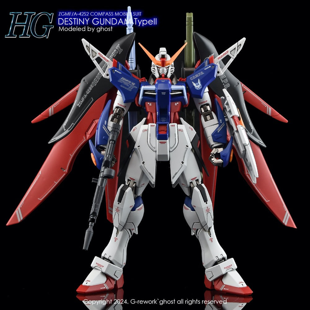 G-Rework GRE-CD-H224 Premium Decal for HG Destiny Spec 2