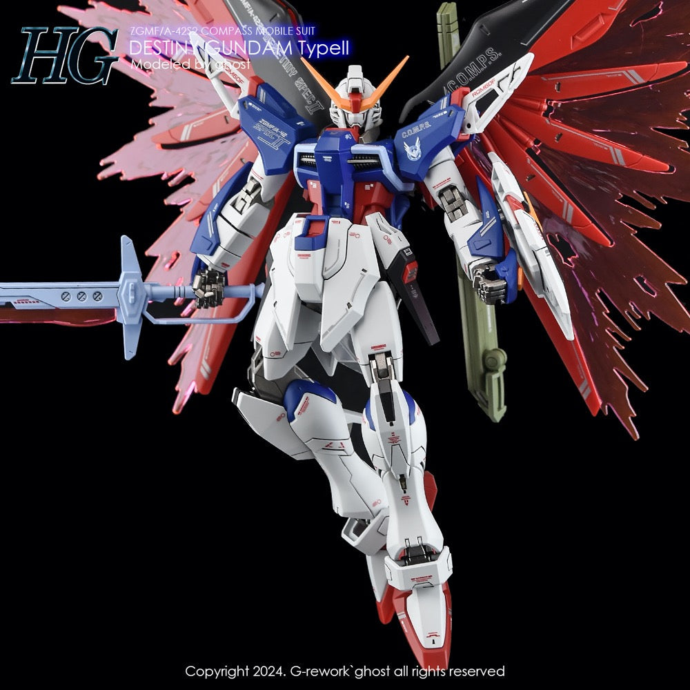 G-Rework CD-H224 Premium Decal for HG Destiny Spec 2