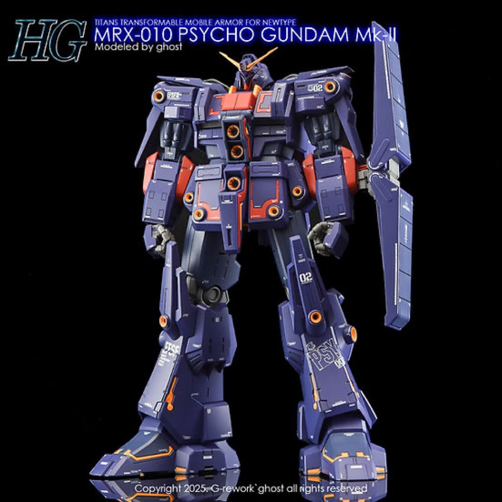 G-Rework CD-H261 Premium Decal for HG Psycho Gundam Mk II