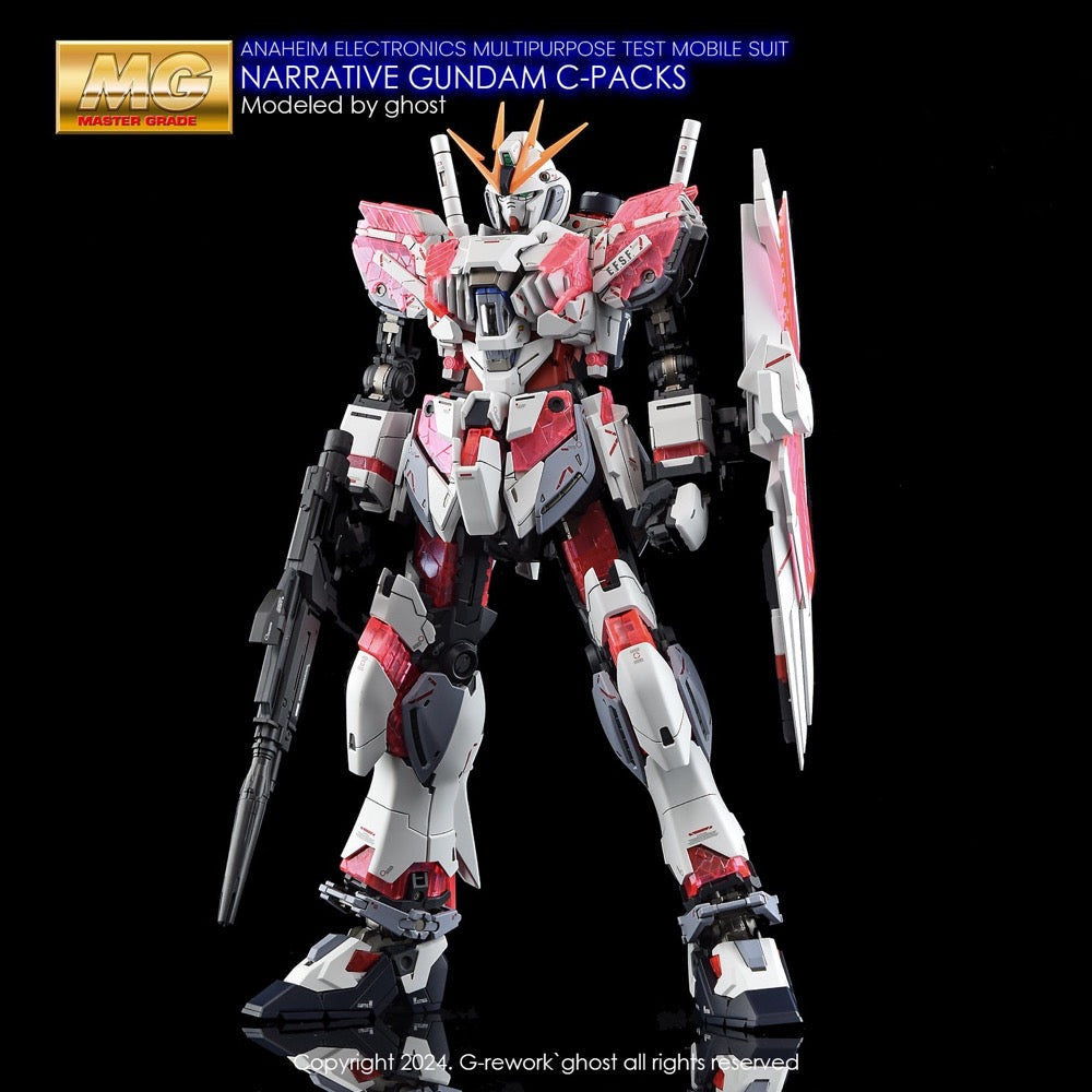 G-Rework CD-M222 Premium Decal for MG Rx-9/C Narrative Gundam Ver.Ka