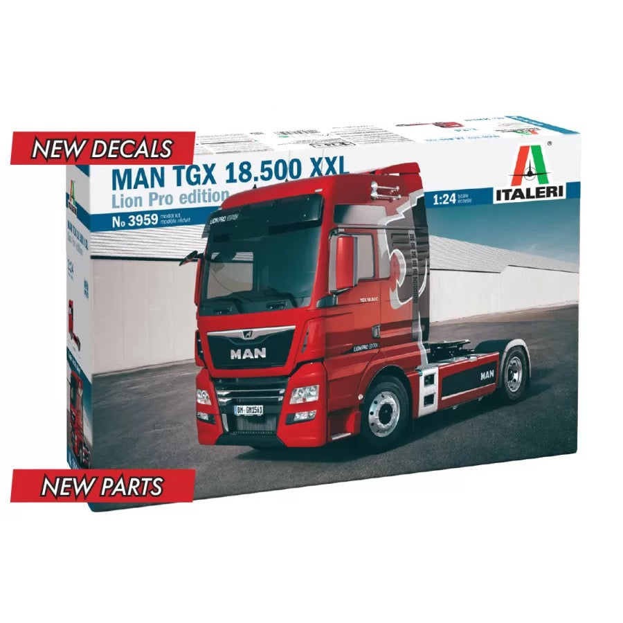 Italeri 3959 1/24 MAN TGX 18.500 XXL Lion Pro Edition