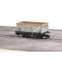 Peco NR1001B N Ex-BR 16 ton Mineral Wagon (MCO) Unfitted Grey