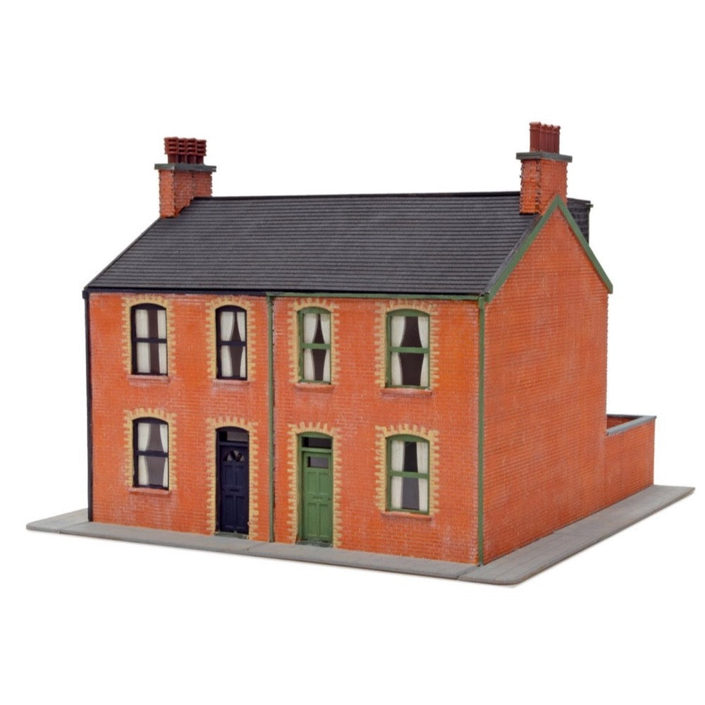 Peco LK208 Lineside OO/HO Victorian House Complete Laser Cut Kit