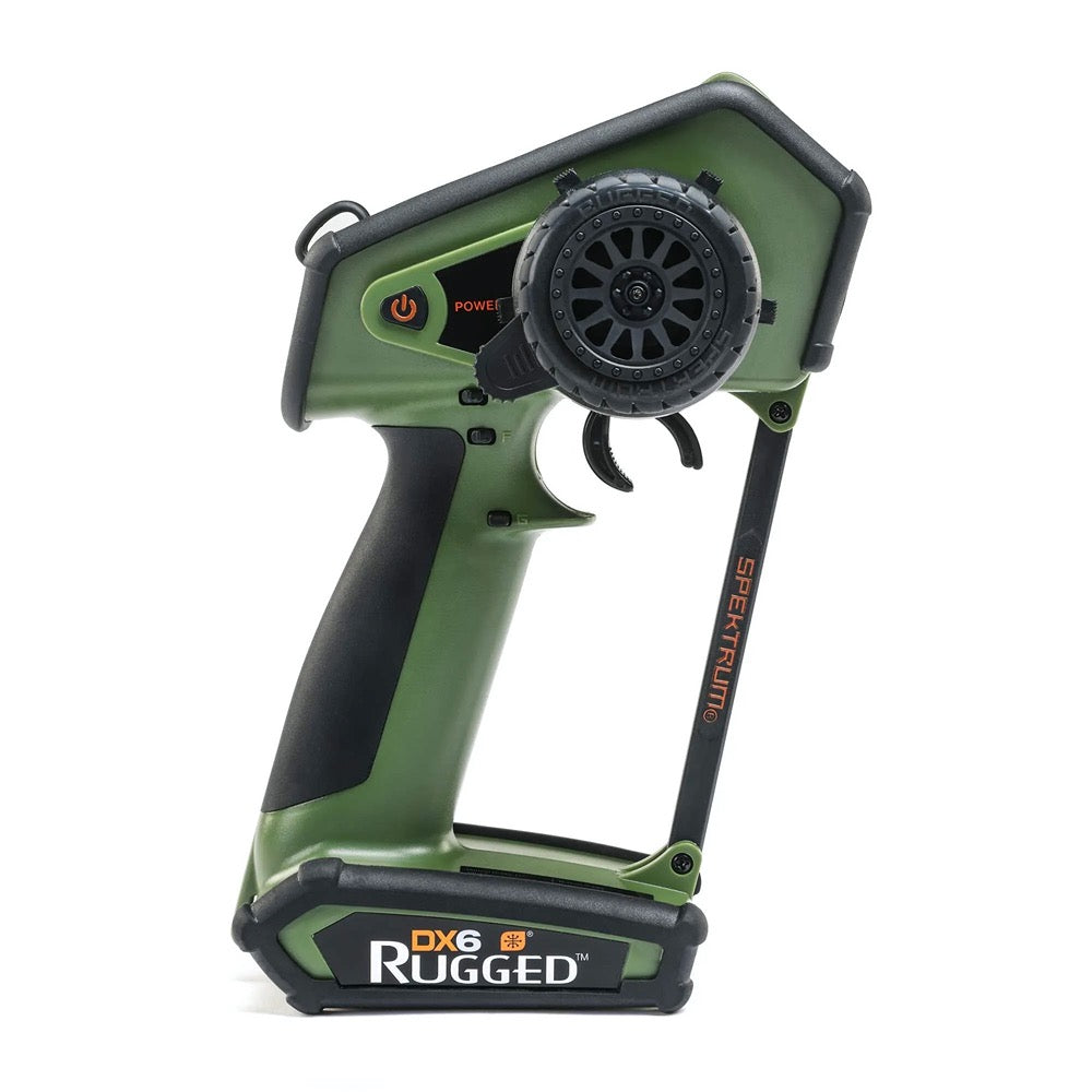 Spektrum DX6 Rugged 6Ch Surface Transmitter Green SPMR6215G