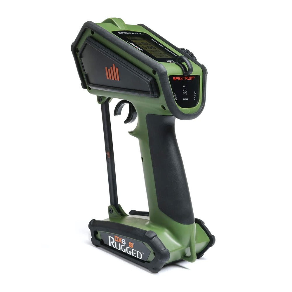 Spektrum DX6 Rugged 6Ch Surface Transmitter Green SPMR6215G