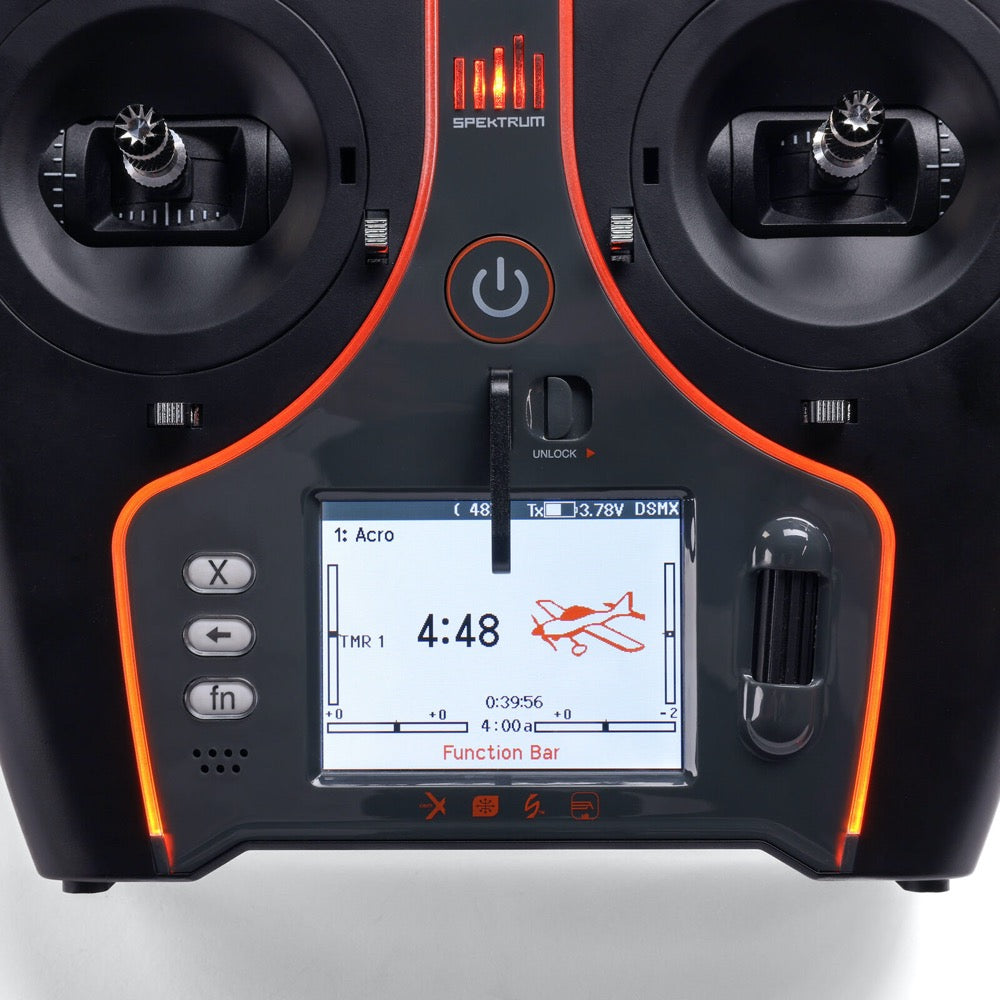 Spektrum NX7e+ 14 Channel DSM-X 2.4GHz Transmitter Black Edition SPMR7120