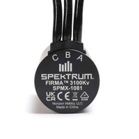 Spektrum SPMX-1081 Firma 3660 3100kv 4-Pole Sensorless Brushless Motor with 5mm Shaft