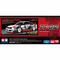 Tamiya 47511 1/10 Audi 90 Quattro Racing TT-02 RC Car Kit