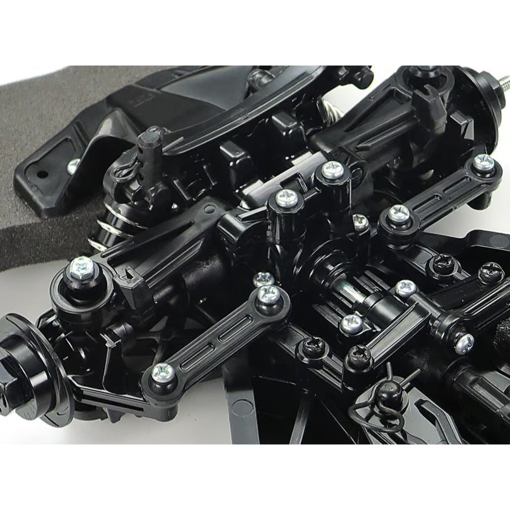 Tamiya 47512 1/10 911 GT3 R (992) TT-02 Limited Edition Black Painted Body RC Car Kit