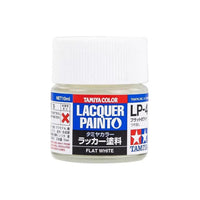 Tamiya 82104 Lacquer Paint LP-4 Flat White 10ml