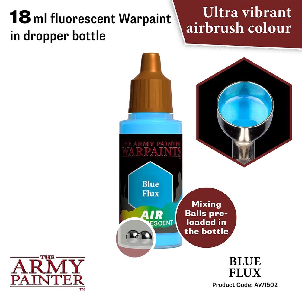 The Army Painter AW1502 Warpaints Air Blue Flux 18ml Acrylic Paint