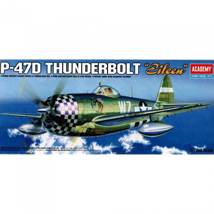 Academy 12474 1/72 P-47D "Eileen" Thunderbolt
