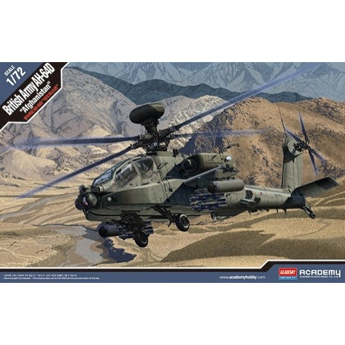 Academy 12537 1/72 British Army AH-64 "Afghanistan" Apache
