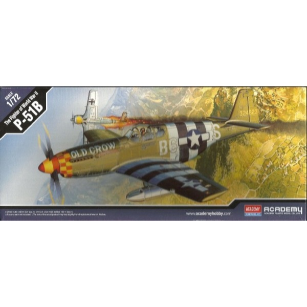 Academy 12464 1/72 P-51B Mustang