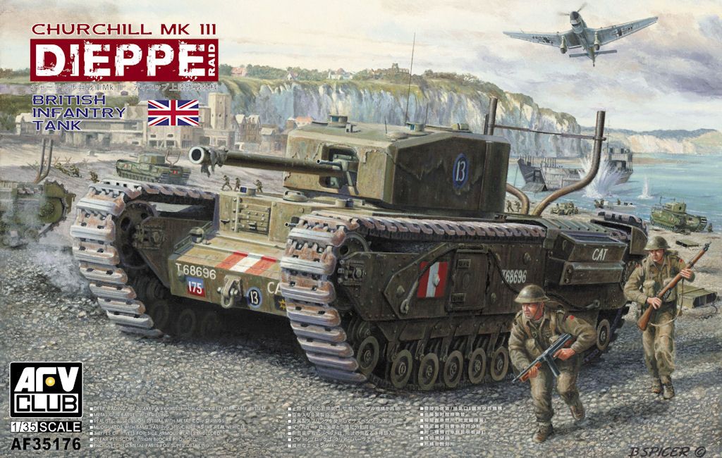 AFV AF35176 1/35 Churchill MkIII Dieppe