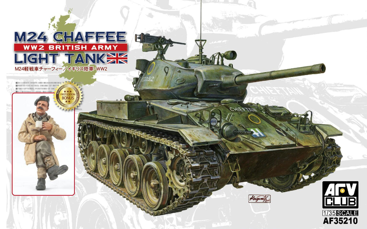 AFV 35210 1/35 M24 Chaffee Light Tank British Service