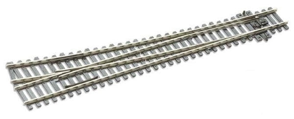 Peco SLE88 HO/OO Code 100 Right Hand Large Radius Turnout Electrofrog
