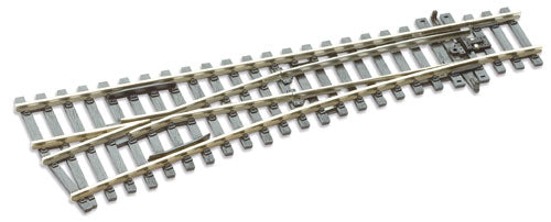 Peco SLE92 HO/OO Code 100 Left Hand Small Radius Turnout Electrofrog