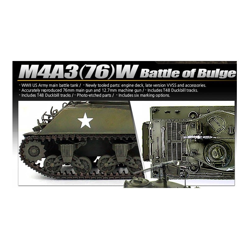 Academy 13500 1/35 M4A3 76 W Battle of the Bulge