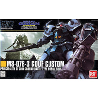 Bandai 5059165 HGUC 1/144 Gouf Custom Gundam 08th MS Team |  Hobbies Online