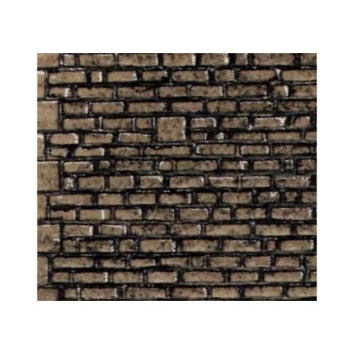 Metcalfe 0050 OO/HO Embossed Stonework x8 | Metro Hobbies