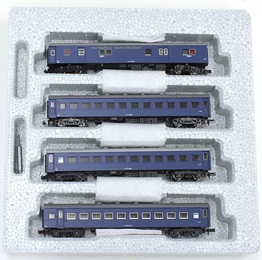Kato 10-034-1 N Old Coach 4 Cars Blue Set