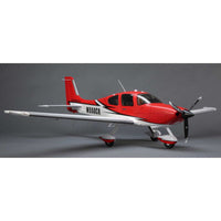 E-Flite Cirrus SR22T Red 1.5m V2 RC Plane (BNF Basic) EFL15950
