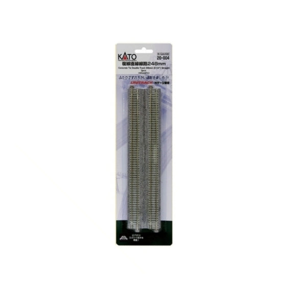 Kato 20-004 N Unitrak Double Track Str 248mm 2pc
