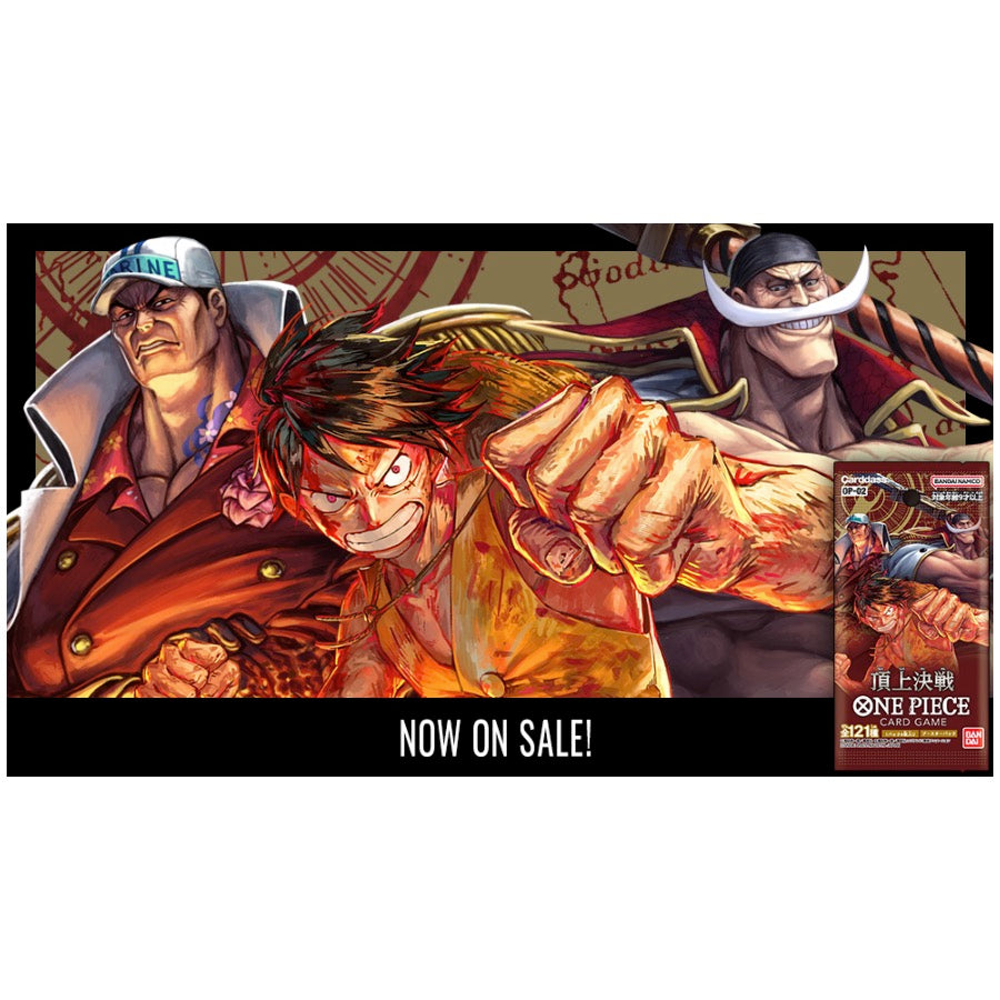 One Piece Card Game Paramount War (OP-02) Booster