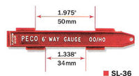 Peco SL36 HO/OO 6ft Way Gauge
