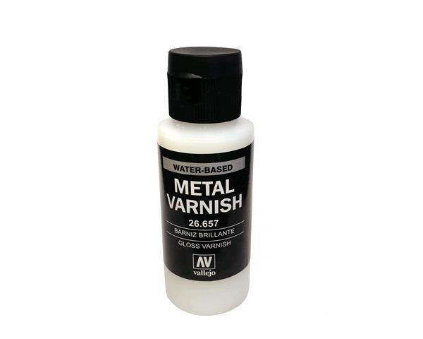 Vallejo 26657 Gloss Metal Varnish 60ml