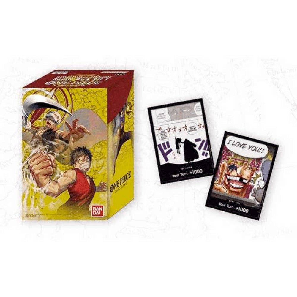 One Piece Card Game Double Pack Set Vol 1 (DP-01) Starter Deck Kingdoms of Intrigue