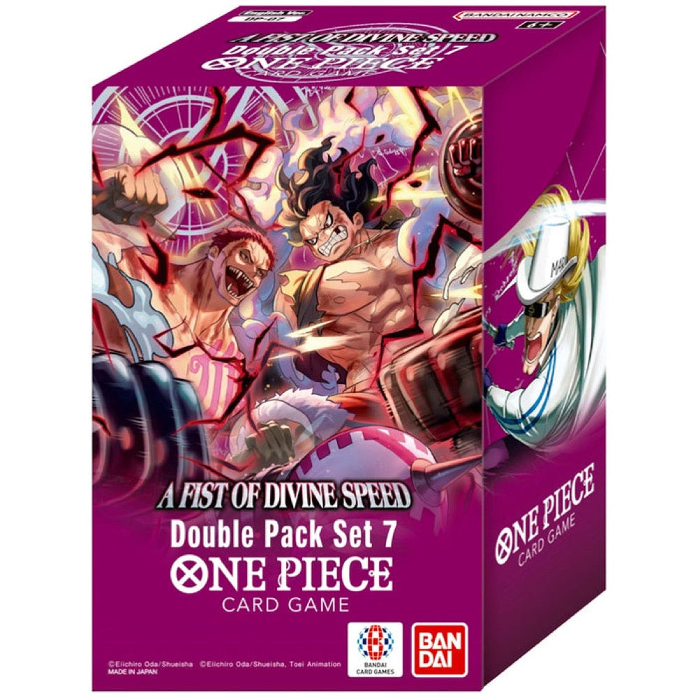 One Piece Card Game Double Pack A Fist of Divine Speed (DP-07)