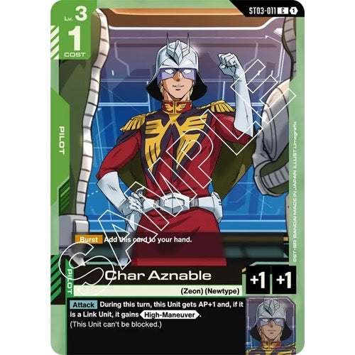 Gundam Assemble: Starter Set Display – Zeon's Rush [ST03A]