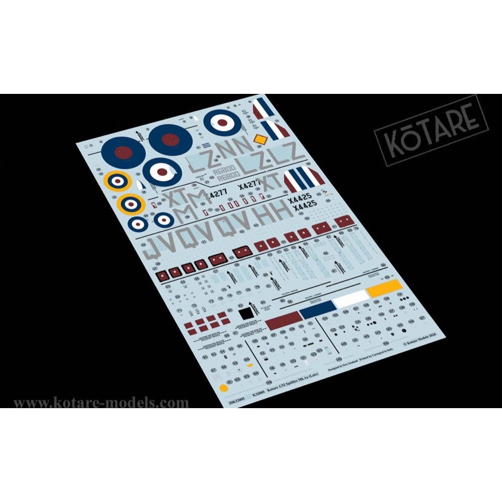Kotare K32005 1/32 Spitfire Mk.Ia (Late) Battle of Britain