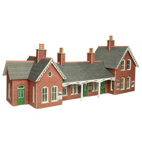 Metcalfe PO237 OO/HO Country Station (Brick) Card Kit | Metro Hobbies