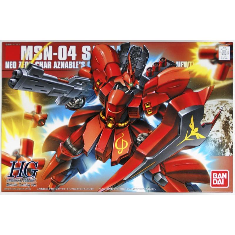 Bandai 5055612 HGUC 1/144 Sazabi Metallic Coating Version Gundam |  Hobbies Online