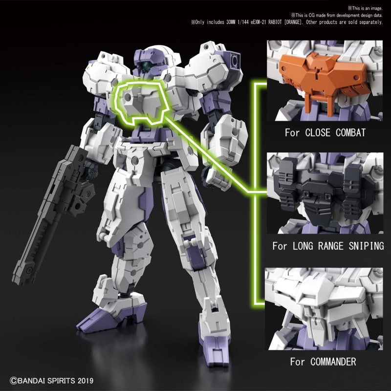 Bandai 5059531  1/144 EEXM-21 Rabiot White 30MM |  Hobbies Online