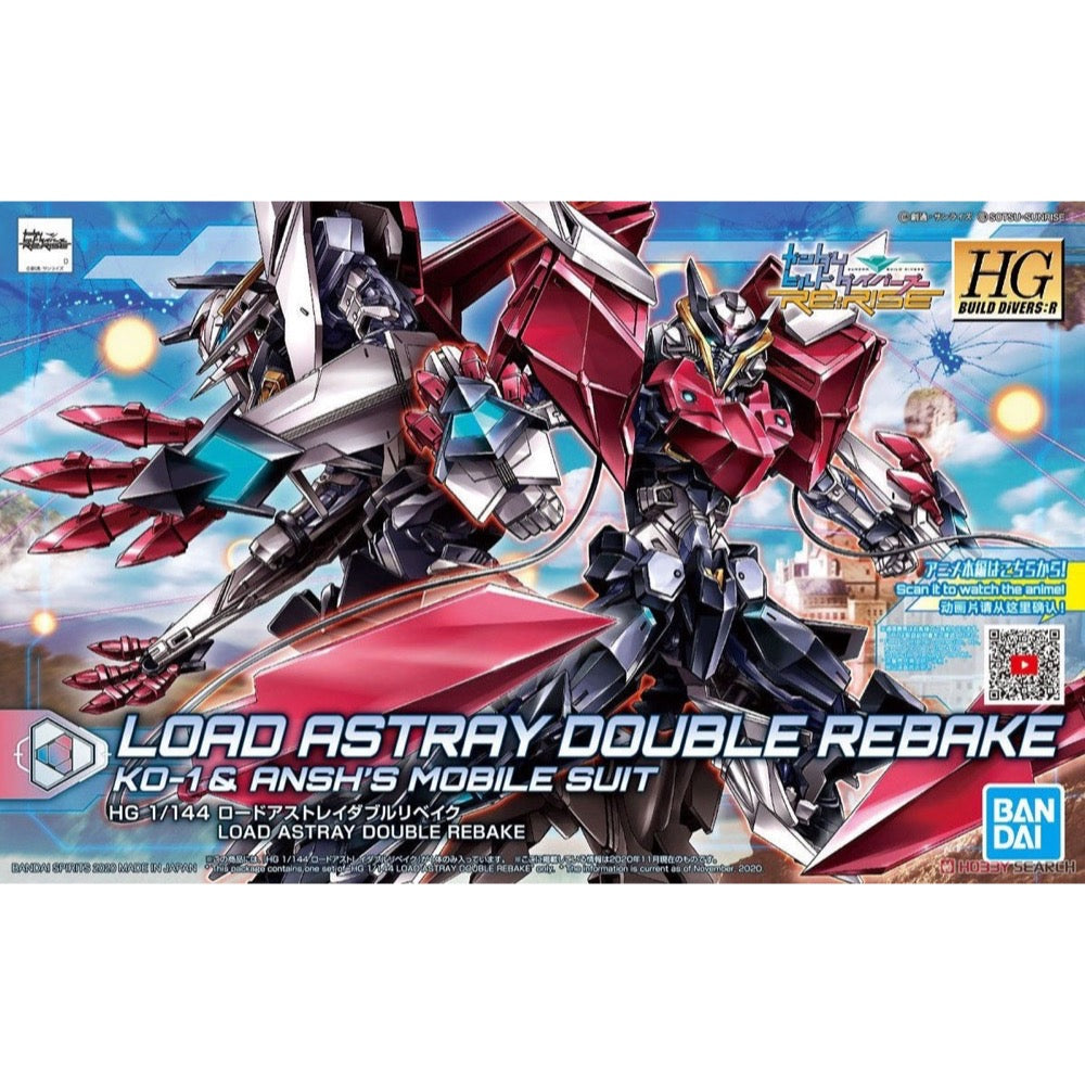 Bandai 5060433 HGBD-R 1/144 Load Astray Double Rebake Gundam Build Fighters |  Hobbies Online