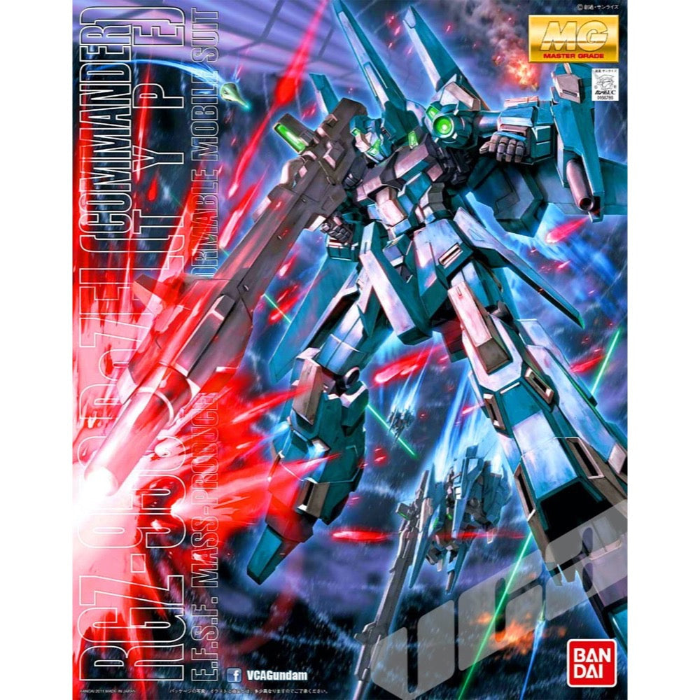 Bandai 5063198 MG 1/100 ReZEL Commander Type Gundam UC