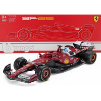 Bburago 16822L 1/18 Ferrari SF-25 No.16 Charles Leclerc with Showcase