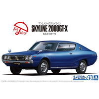 Aoshima A006107 1/24 Nissan KGC110 Skyline HT2000GT-X 1974