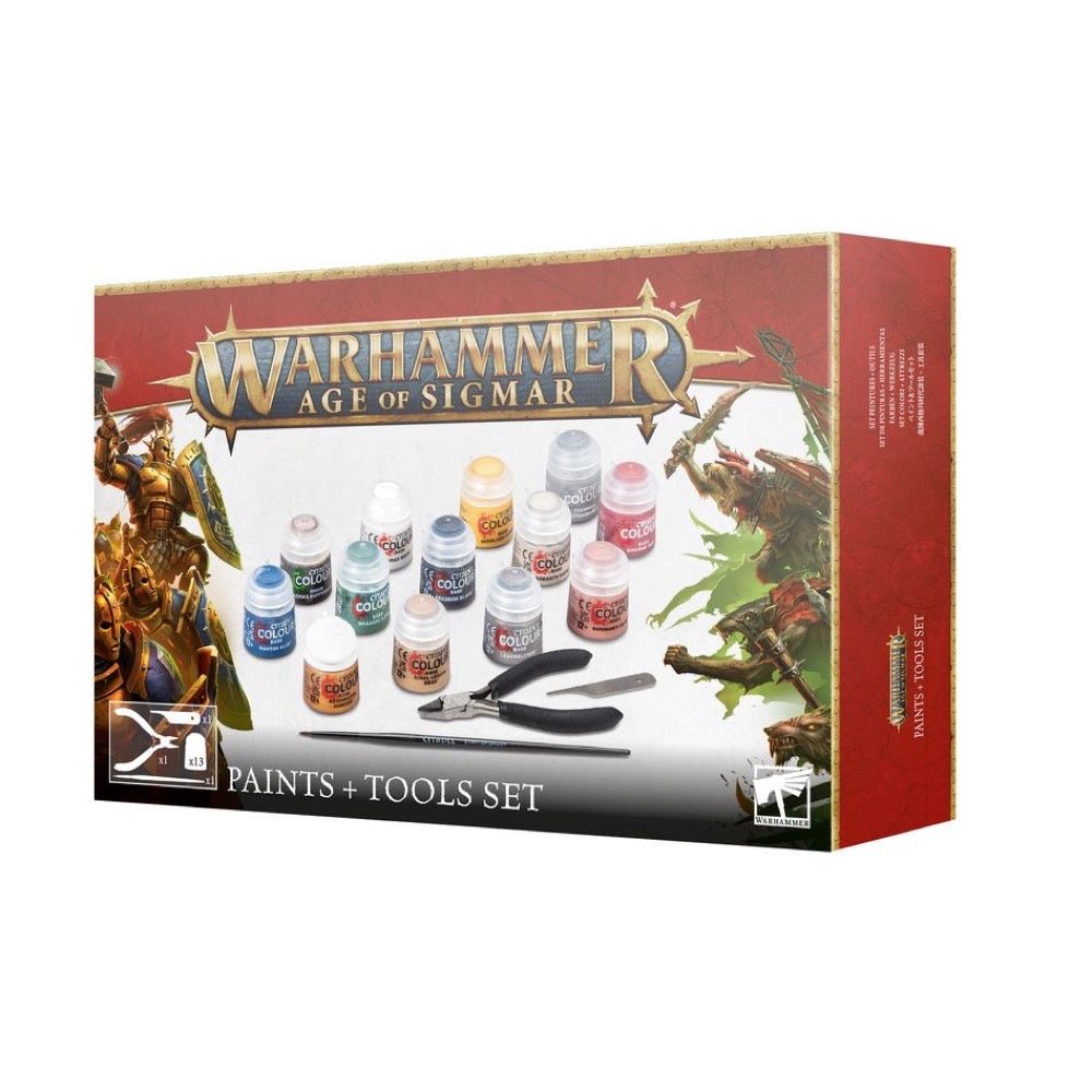 Warhammer Age of Sigmar Paints & Tools