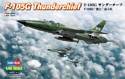 Hobby Boss 80333 1/48 F-105G Thunderchief
