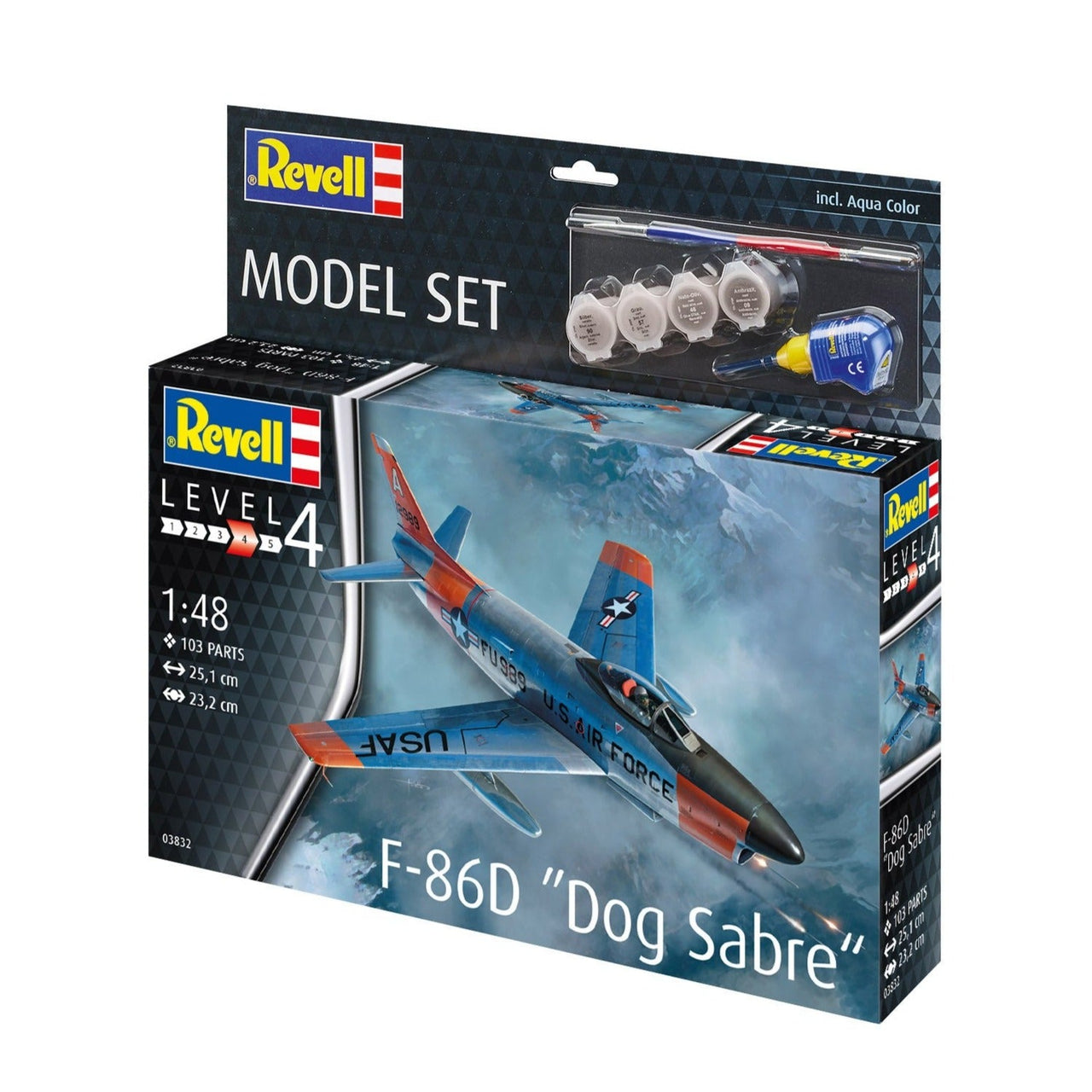 Revell 63832 1/48 F-86D Dog Sabre Starter Set