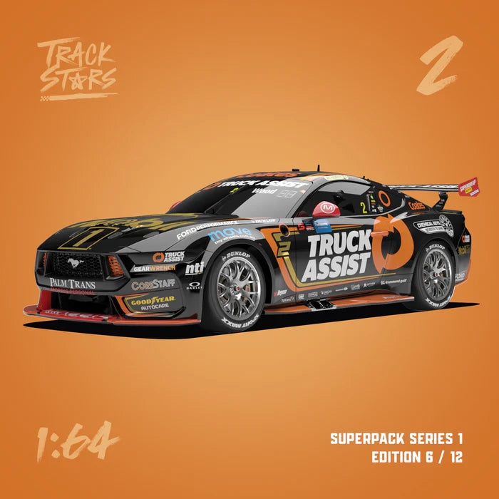 Authentic Collectables 1/64 Trackstars SuperPack 1 (1 Assorted Vehicle)