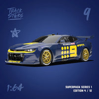 Authentic Collectables 1/64 Trackstars SuperPack 1 (1 Assorted Vehicle)