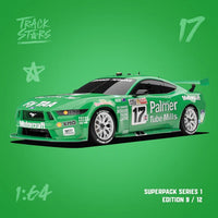 Authentic Collectables 1/64 Trackstars SuperPack 1 (1 Assorted Vehicle)