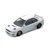 BM Creation 1/64 Subaru Impreza WRX Type R 3 4-6 White RHD